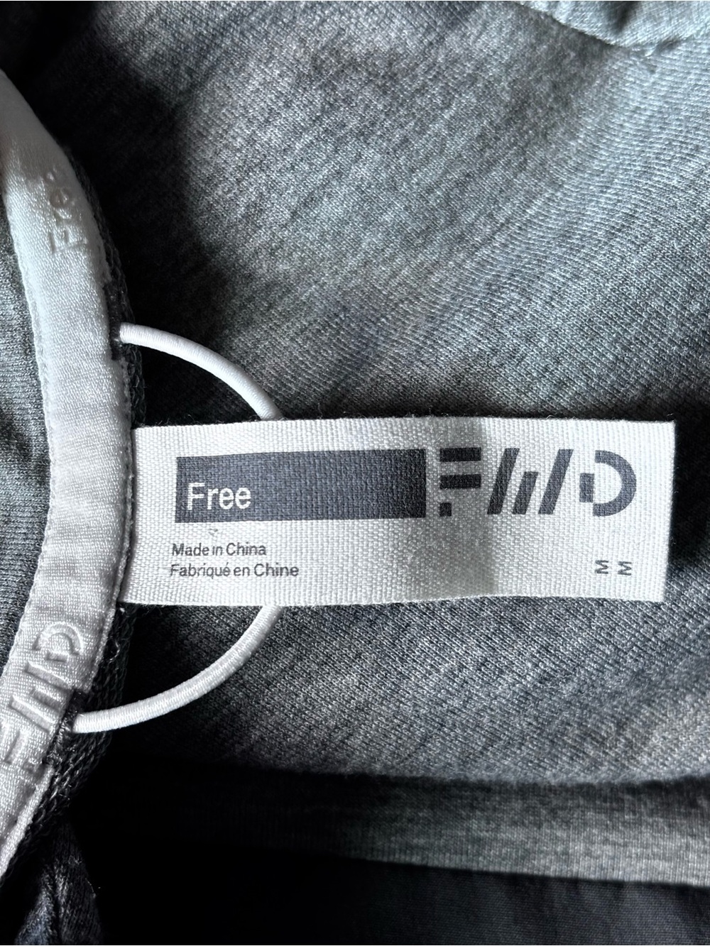 Ultra Soft Performance Hoodie | Grey Black | Size M | Athleisure - Picture 6 of 8